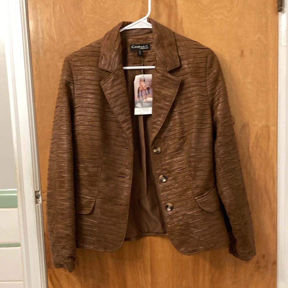 NWT Conrad Collection Brown Jacket